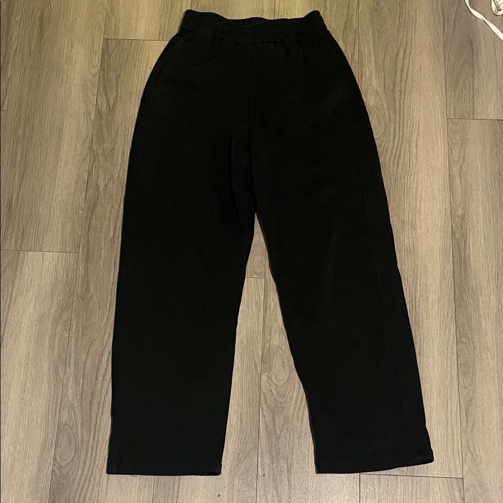 Classic Black Wide-Leg Pants